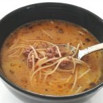 Una deliciosa sopa a la minuta al estilo peruano