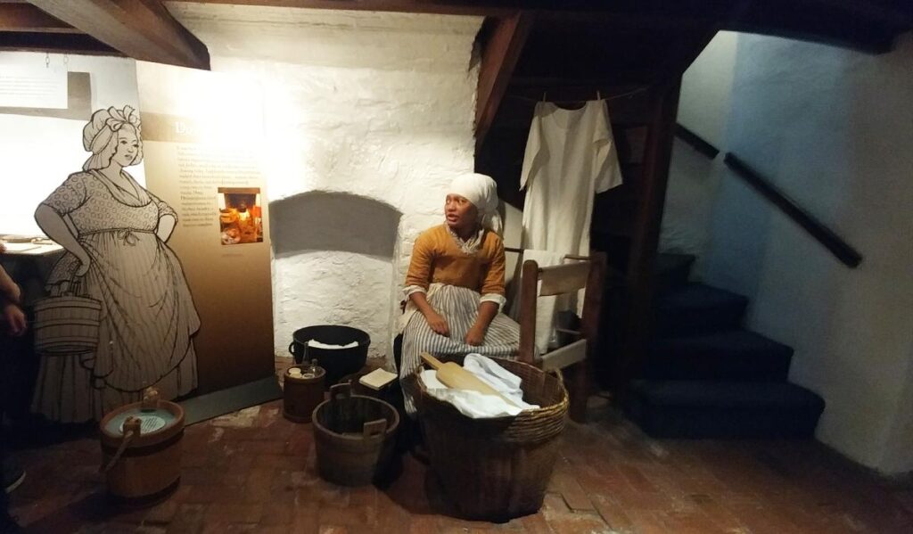 Lavanderia en la casa de Betsy Ross