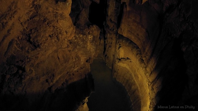 En el interior de Mammoth Cave en Kentucky