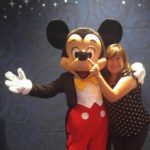 Con el ratón mas lindo del mundo, Mickey Mouse en Philadelphia
