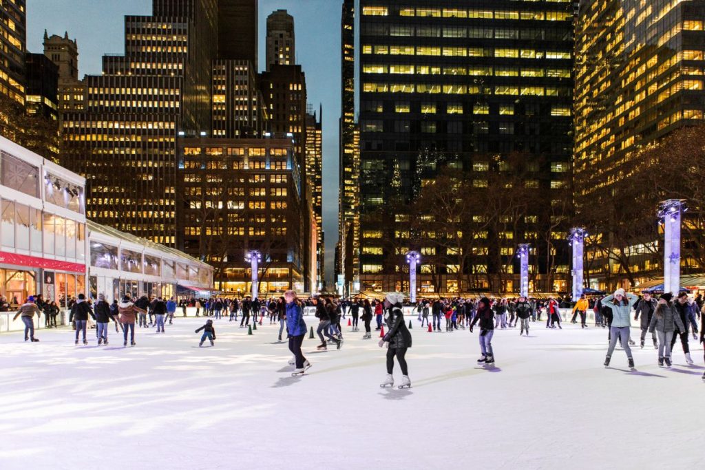 Pistas de patinaje en Nueva York