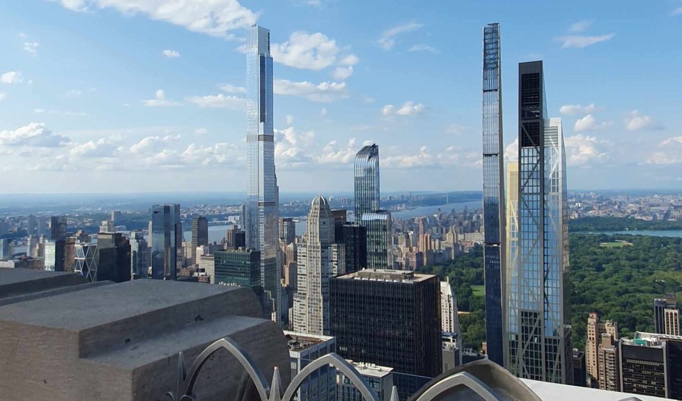 La ciudad de Nueva York desde el mirador Top of the Rock