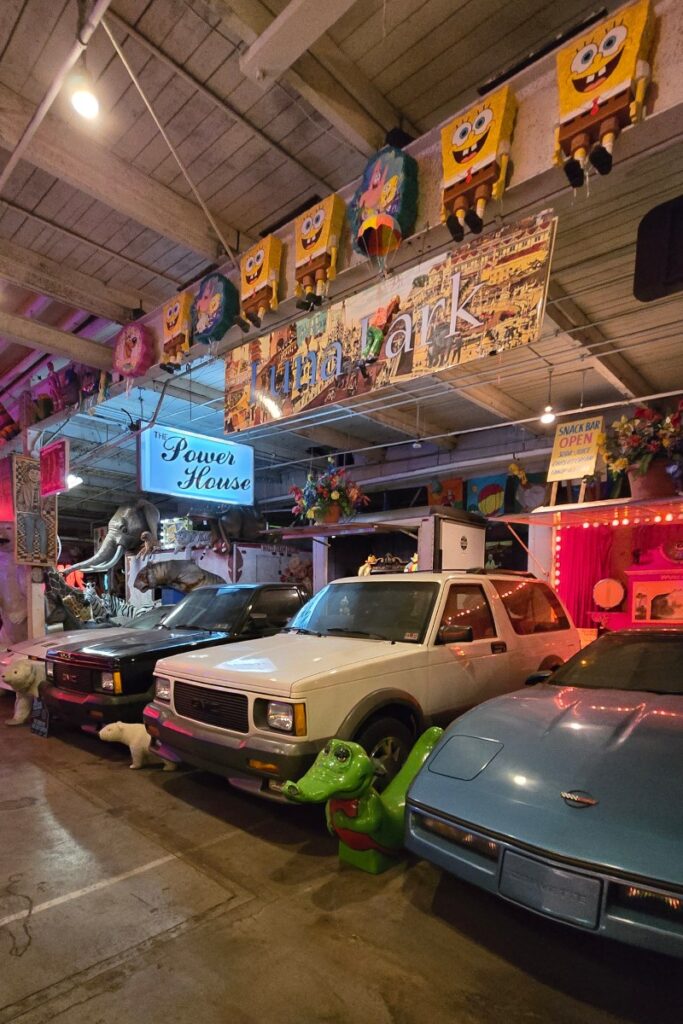 Autos antiguos del museo