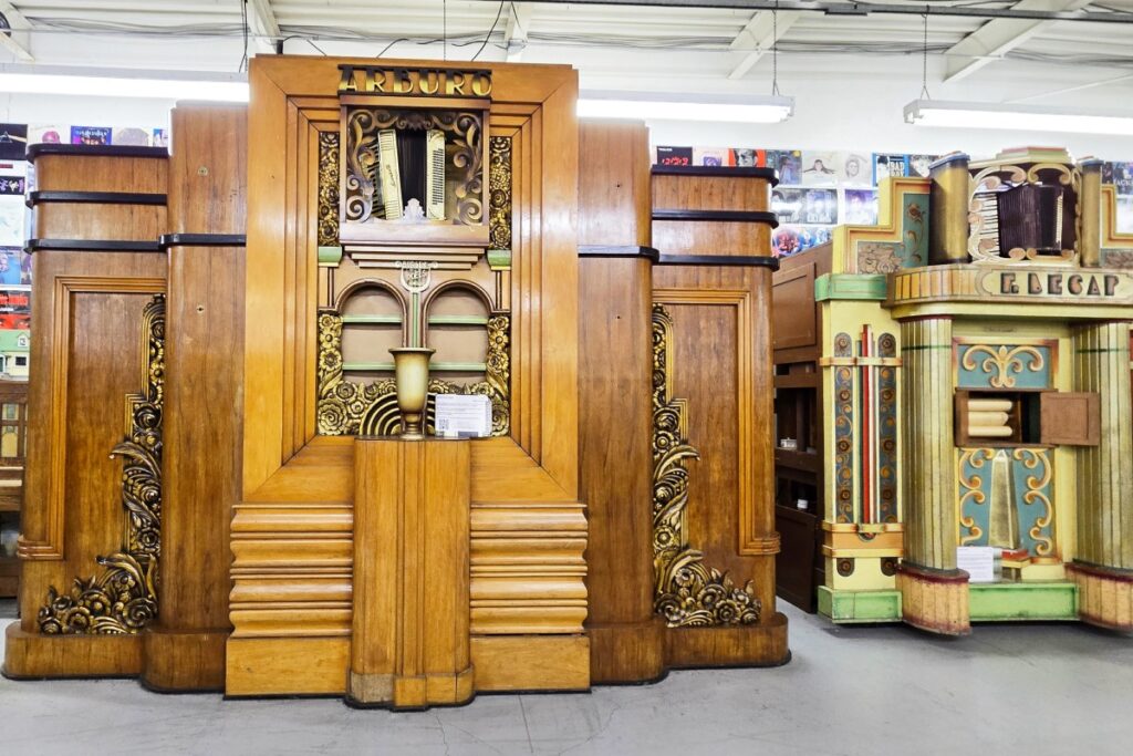 Organos antiguos en el museo American Treasure Tour