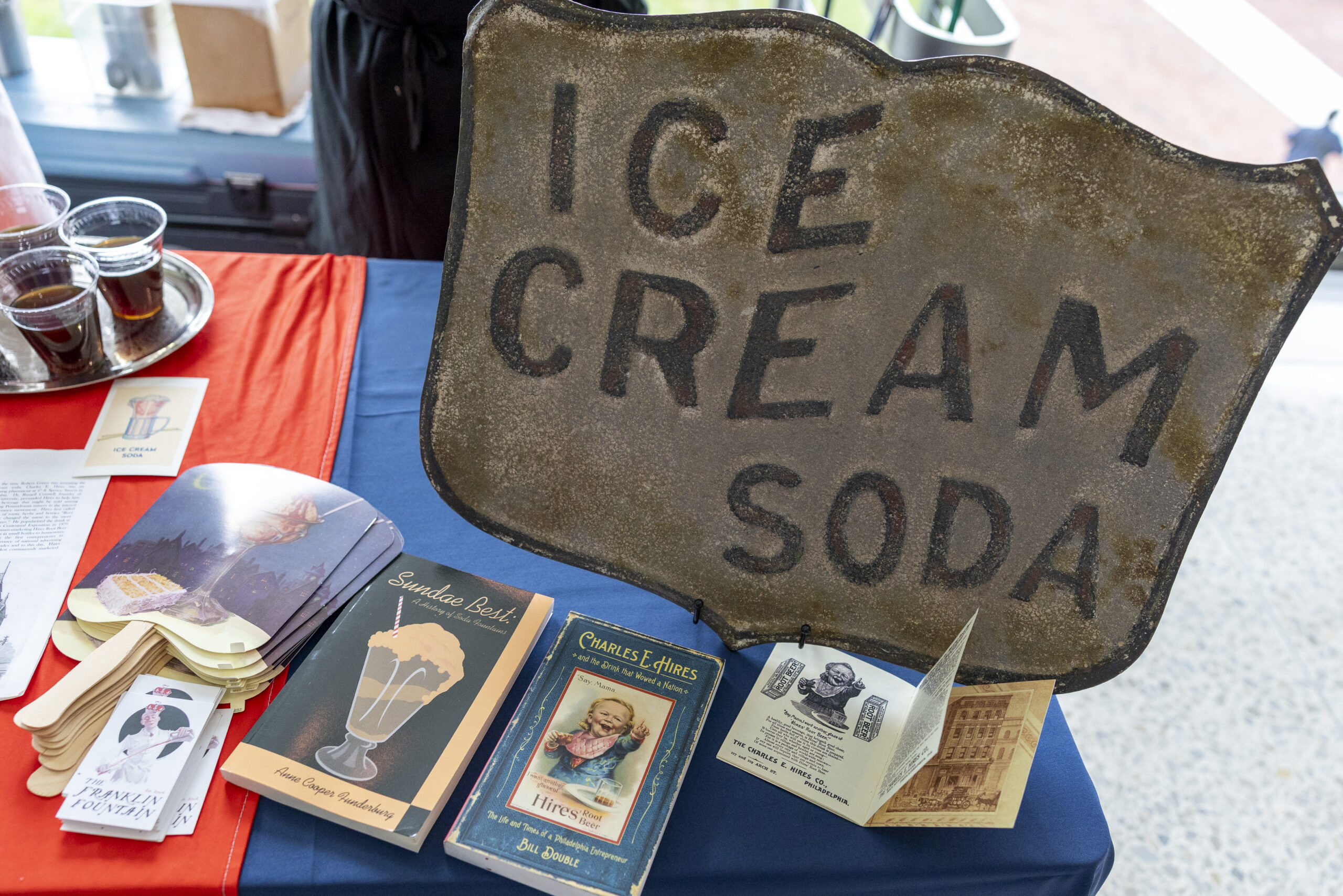 Philadelphia en donde se creo la primera soda de helado