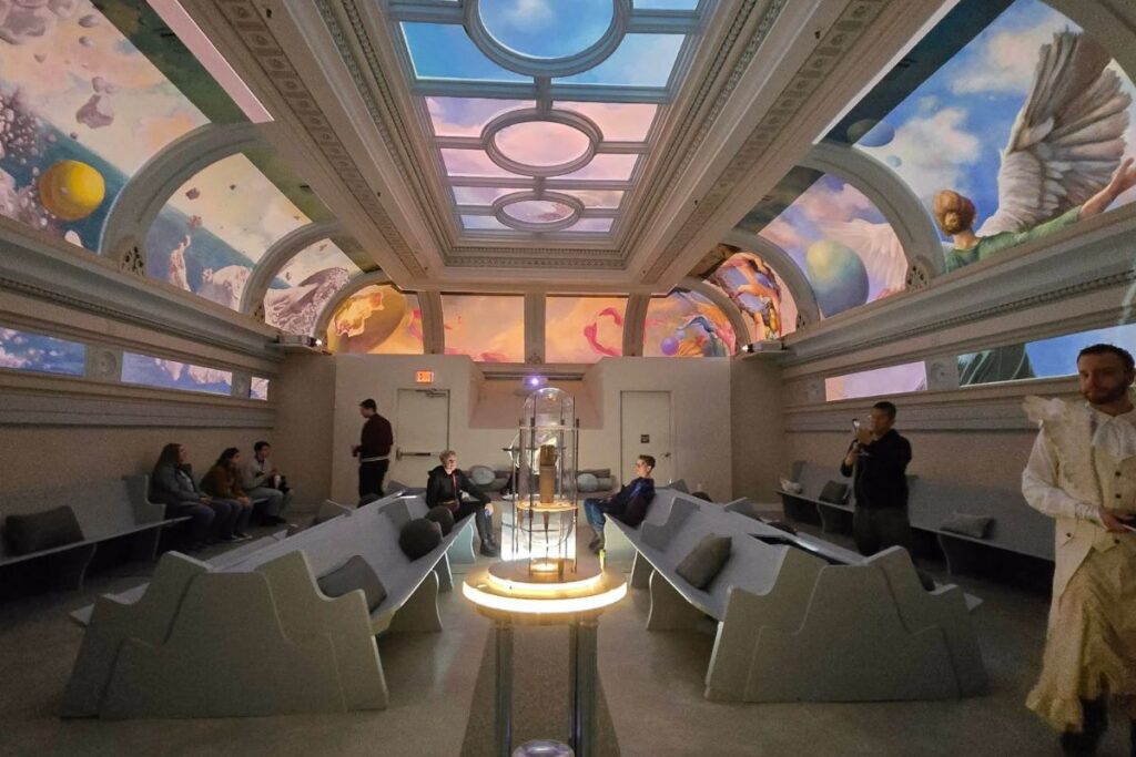 La parte celestial de Minstry of Awe en Philadelphia